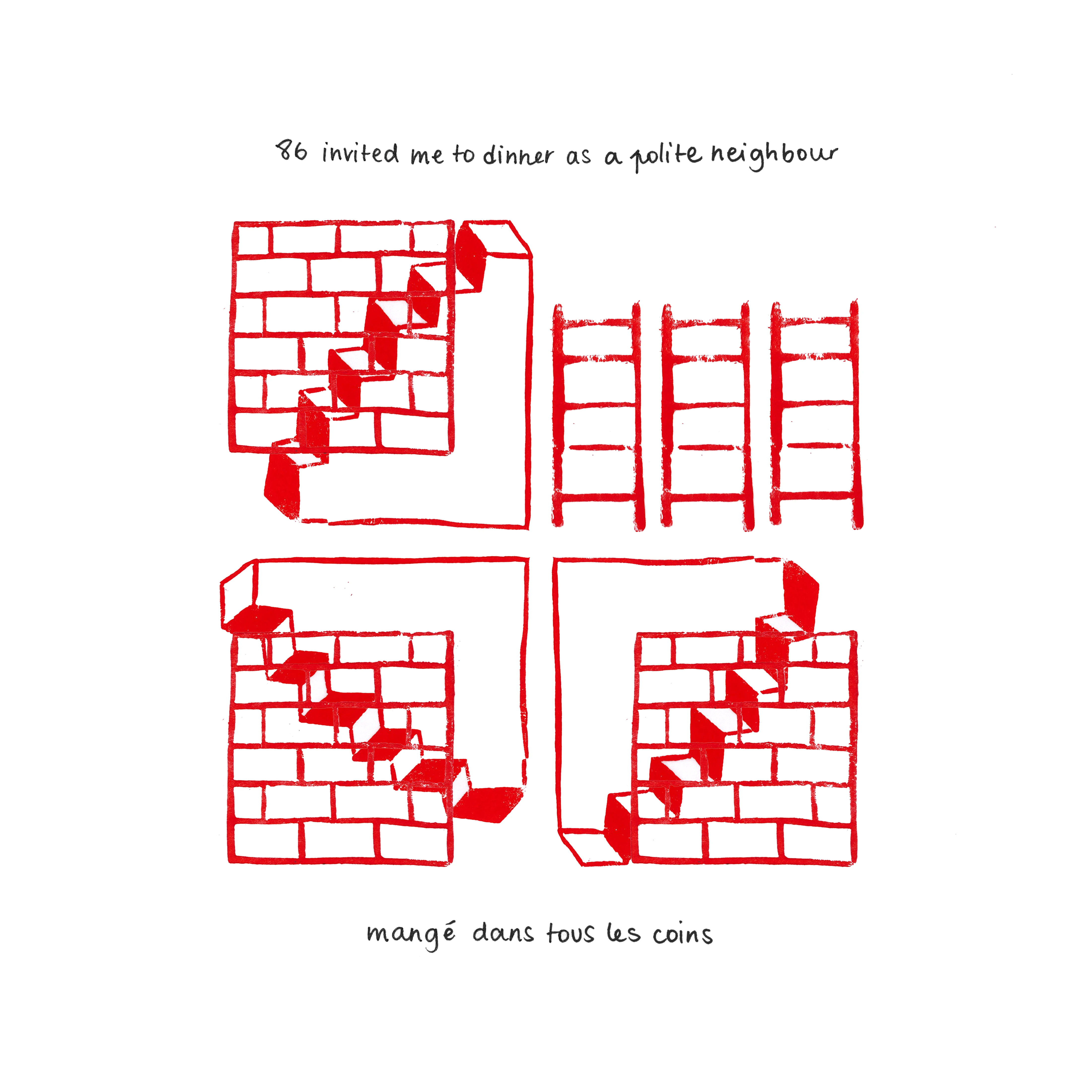 essais d amenagement, manger